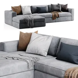 Ditre urban chaise longue sofa